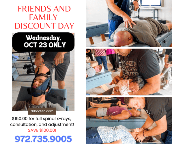 New Patient Discounts and Friend/Family Day fun, check it out!