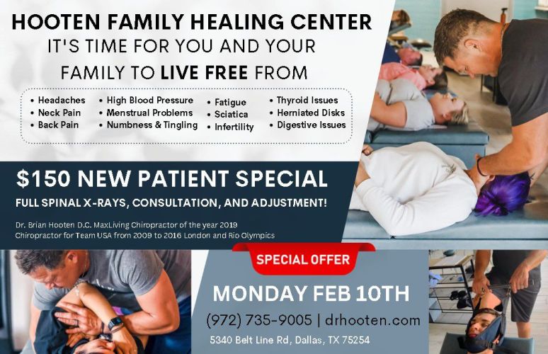 Hooten Monday Feb 10 new Patient Special